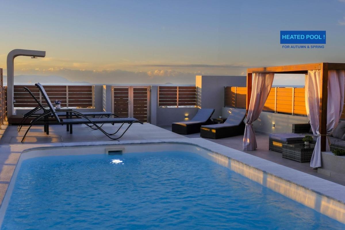 Blue Velvet Coast Luxury Villas Kokkini Hani Exterior foto